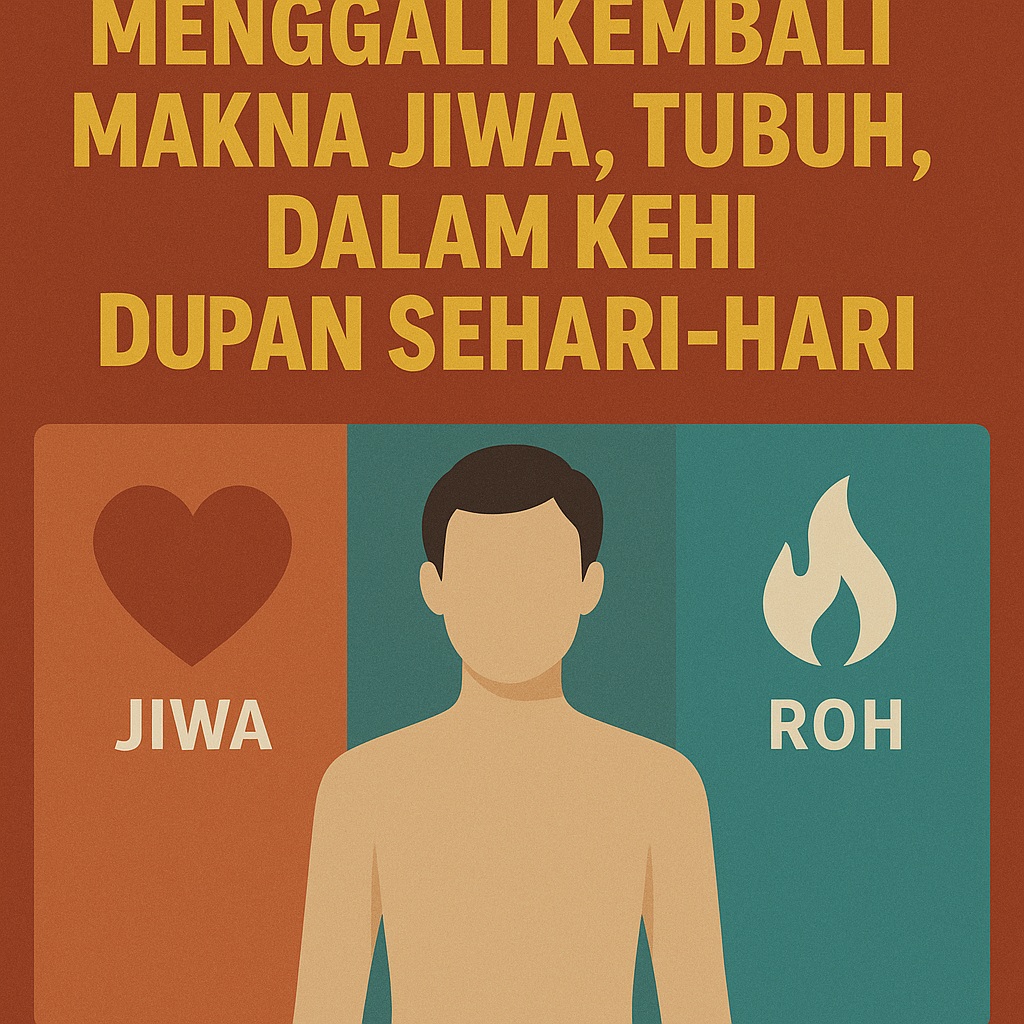 Menggali Kembali Makna Jiwa, Tubuh, dan Roh dalam Kehidupan Sehari-hari