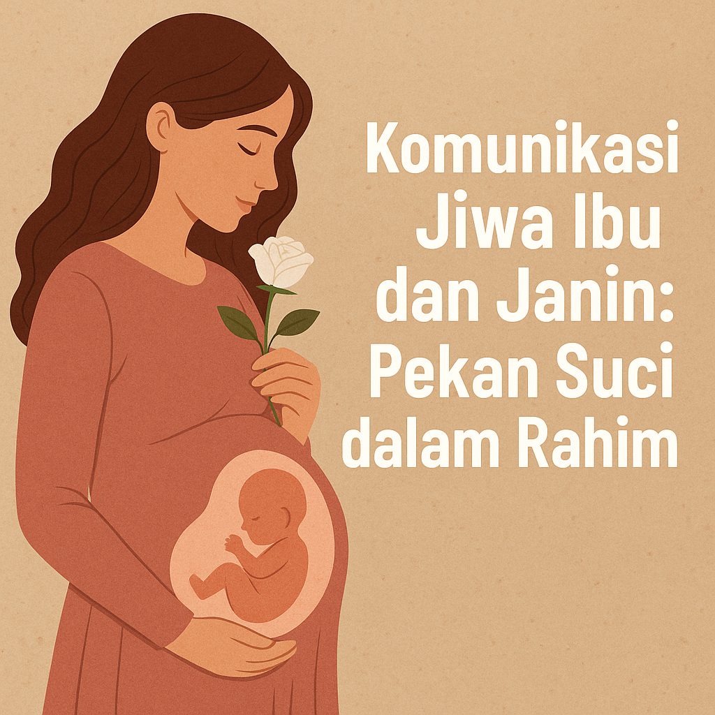 🌹 Komunikasi Jiwa Ibu dan Janin: Pekan Suci dalam Rahim