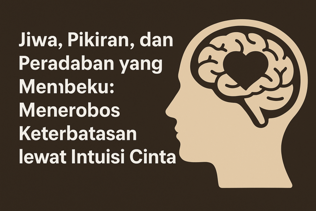 🧠Jiwa, Pikiran, dan Peradaban yang Membeku: Menerobos Keterbatasan lewat Intuisi Cinta 🧠Jiwa, Pikiran, dan Peradaban yang Membeku: Menerobos Keterbatasan lewat Intuisi Cinta