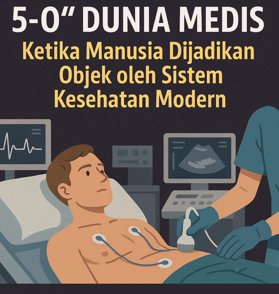 “5-O” Dunia Medis: Ketika Manusia Dijadikan Objek oleh Sistem Kesehatan Modern “5-O” Dunia Medis: Ketika Manusia Dijadikan Objek oleh Sistem Kesehatan Modern